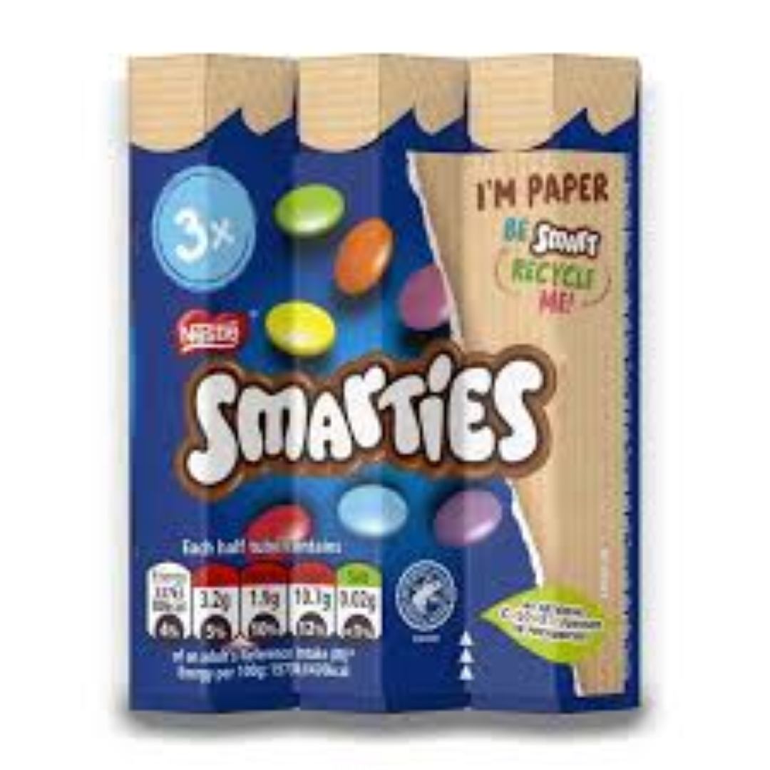SMARTIES 3 PACK 114G
